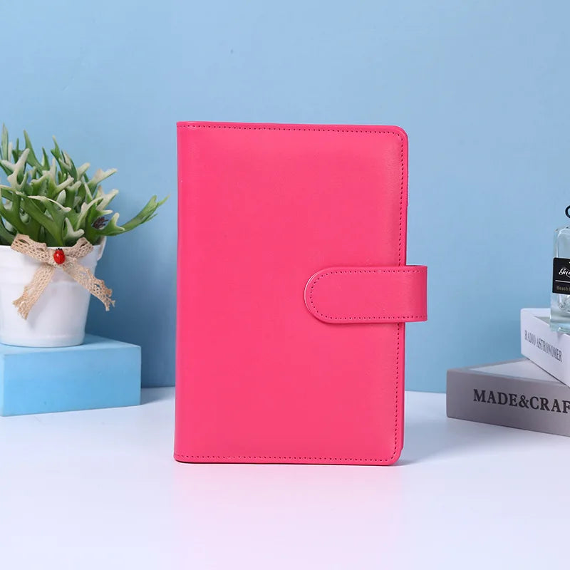Budget Planner 2025 Cash Envelope Savings Money 6 Holes Binder for Financial Management A6 Loose-leaf Notebook Binder Housing