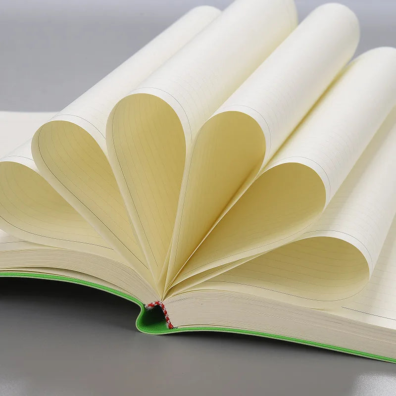 A4 Super Thick 400 Pages Business Notebook Creative Waterproof Leather Office student Diary Notepad Stationery
