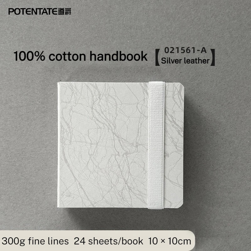 100% Cotton Square Watercolor Paper Book 24 Sheets 300g Art Student Painting Drawing Paper Sketchbook Journal Drawing Notebook