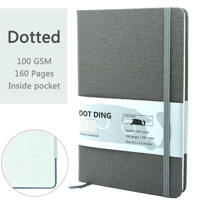 The 160-page A5 Notebook Is Suitable for Students To Keep Track of Their Financial Accounts and Weekly School Stationery Plans