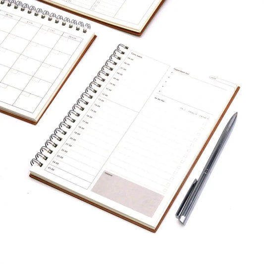 Agenda Planner Notebook Schedule Notebook Time Table To Do List Diary Weekly Time Table Goal Habit Journal Notebooks