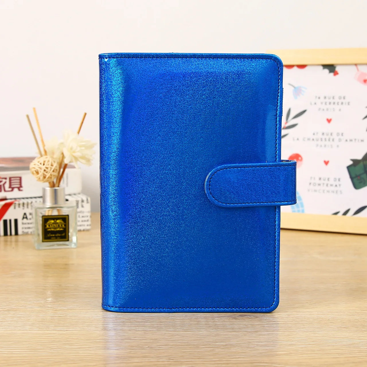 A5 A6 Macaroon Laser Color Crocodile Pattern DIY Binder Notebook Cover Diary Agenda Planner Paper Cover School Stationery