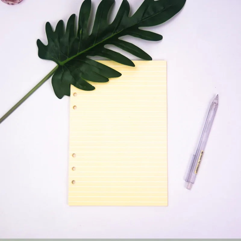 A5 A6 Macaroon Laser Color Crocodile Pattern DIY Binder Notebook Cover Diary Agenda Planner Paper Cover School Stationery