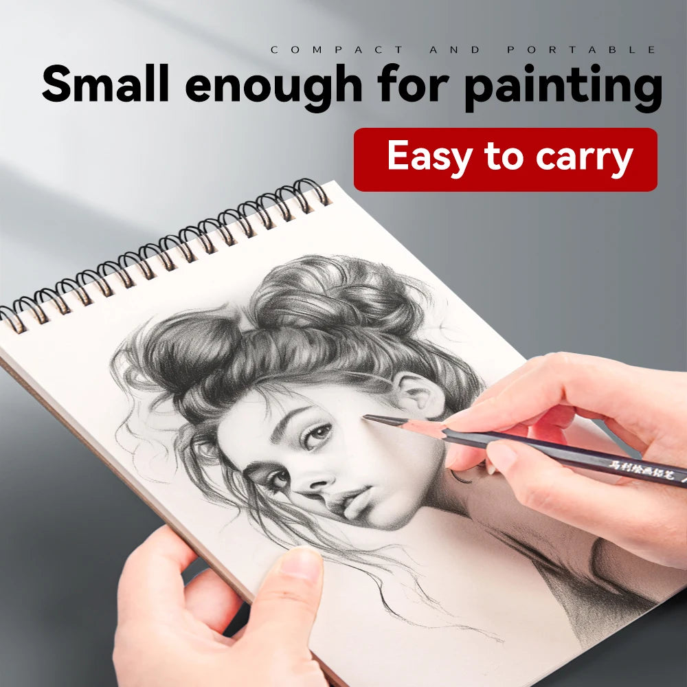 Professional Sketchbook Thick Drawing Paper 32k Artist Graffiti Painting Notebooks For Students Art Supplies Spiral Notebook A5