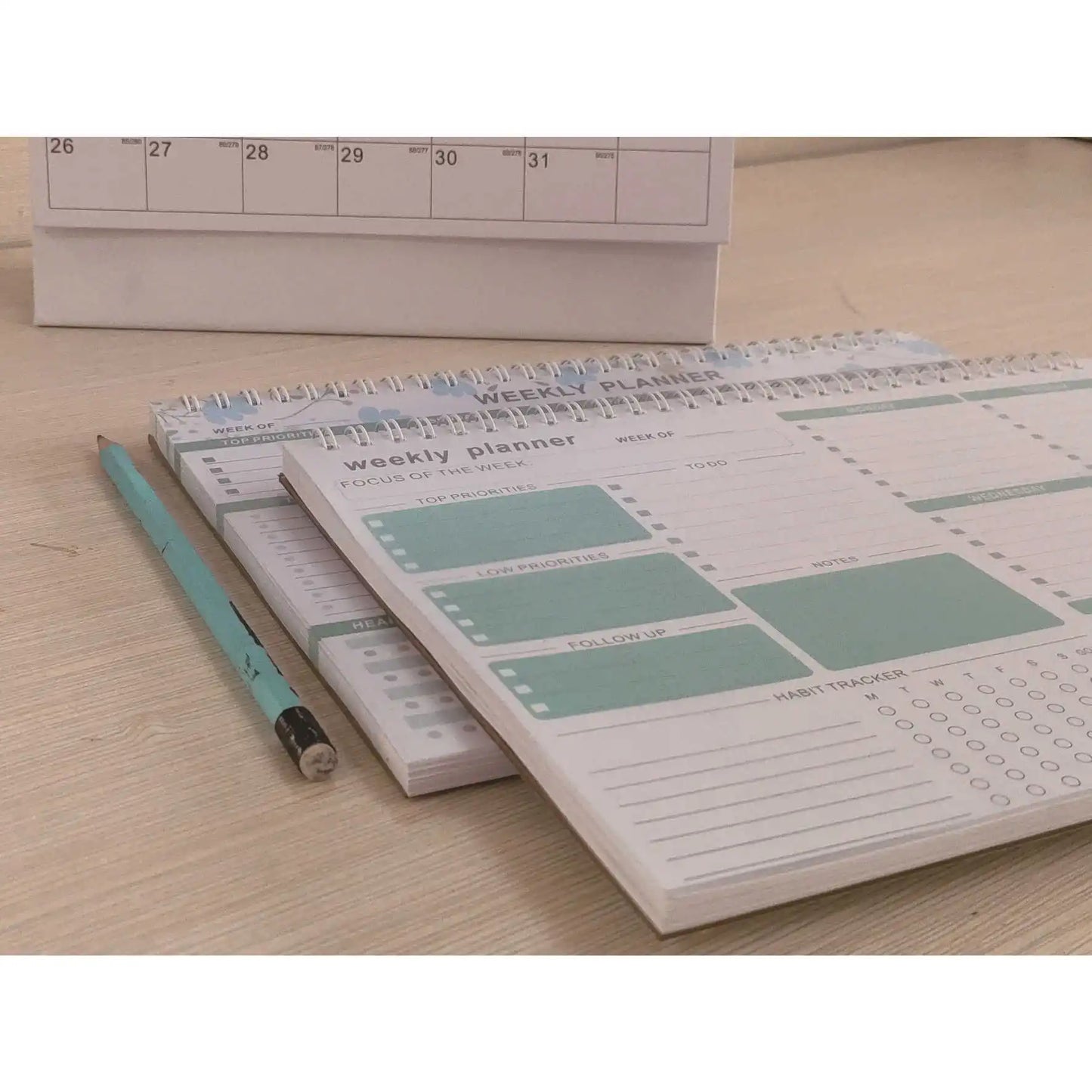 B5  Weekly Planning Note Tear English Schedule Itinerary Punch Card  Office S tationery Weekly Planner