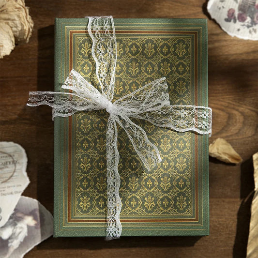 Retro Plant Notebook Medieval Series European Diary Students Hardcover Notepad Girl Scrapbook