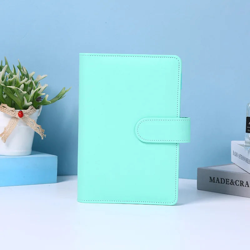 Budget Planner 2025 Cash Envelope Savings Money 6 Holes Binder for Financial Management A6 Loose-leaf Notebook Binder Housing