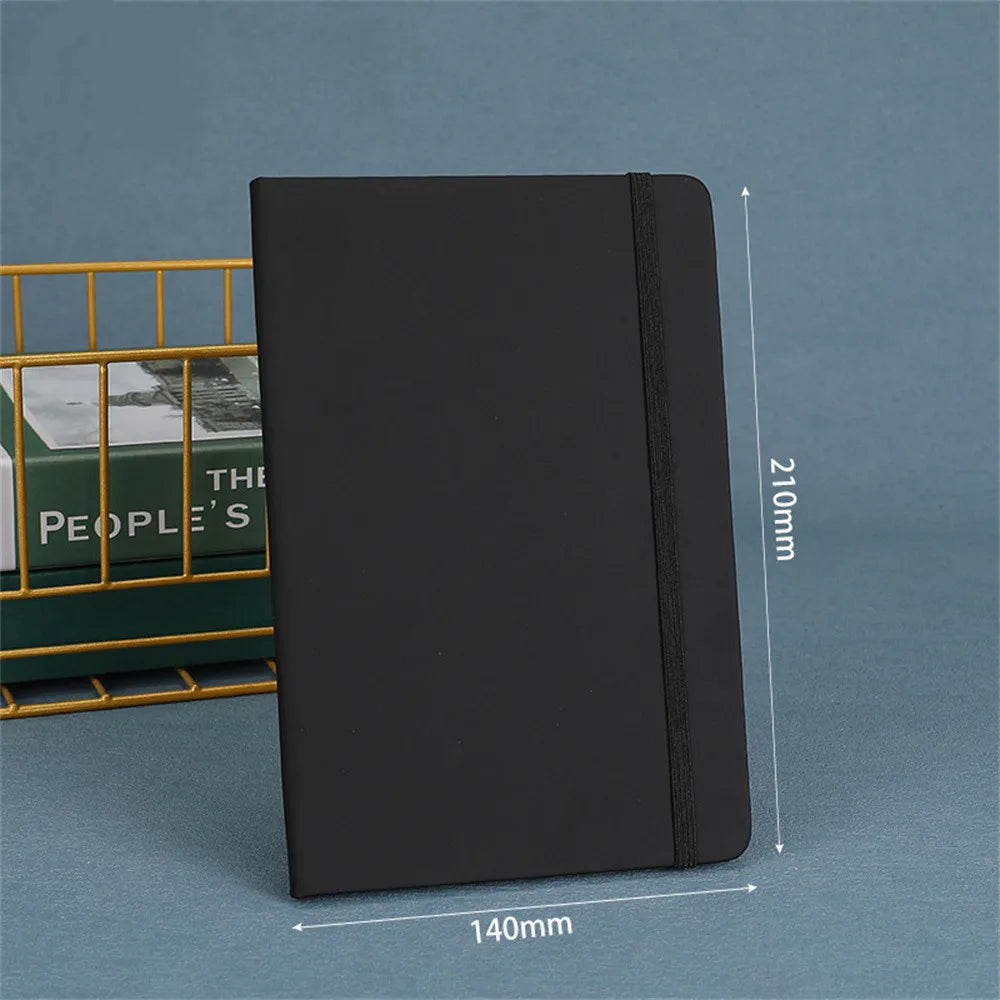 Minimalist Portable Pocket Notebook A6 Lined Blank Diary Plan Diary Notebook Stationery Office School Supplies Paper Thick