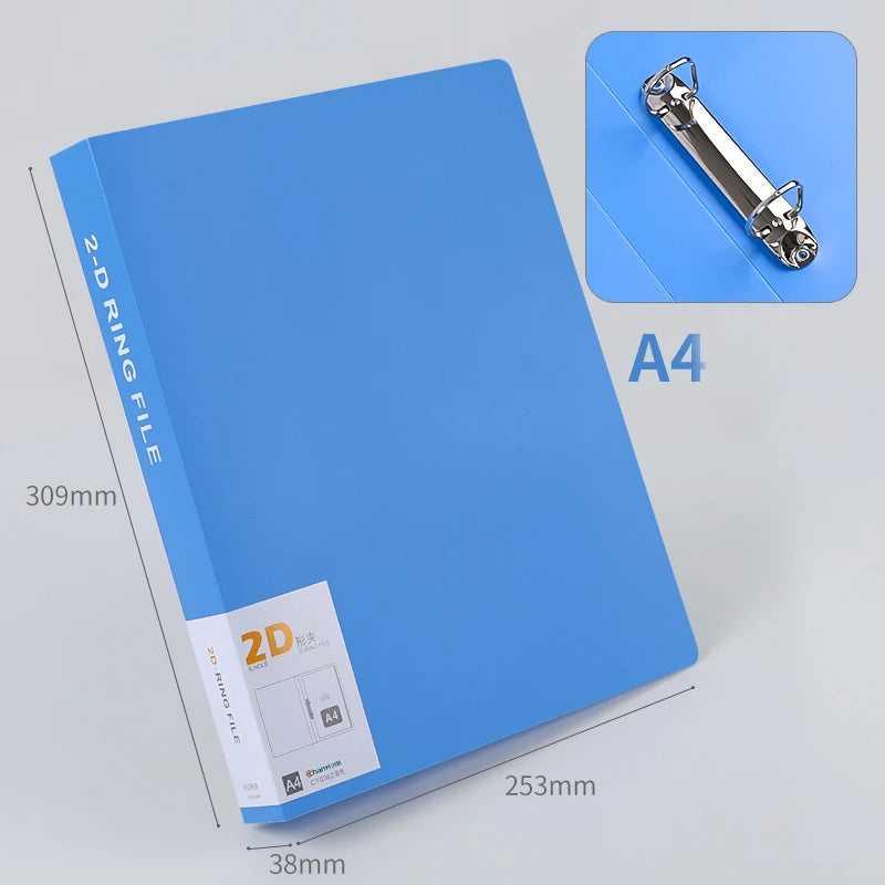 New Refill Binder Notebook A5 Loose Leaf Refillable Replaceable Metal Ring Planner Notebook Stationery School Office Supplies