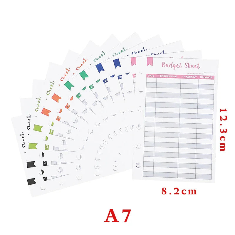 Mini A7 Notebook Binder Multifunction Wallet Card Holder Portable Soft Leather Small Notepad,with 40 inner pages