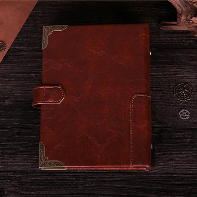 Mechanical butterfly punk style notebook loose-leaf A5 diary retro 3D, beautiful gift binder notepad for girls