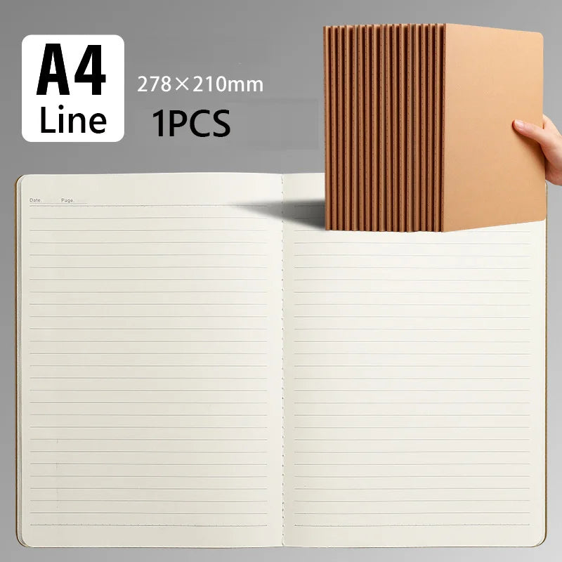 A4/A5/B5 Sketchbook Diary For Drawing Painting Graffiti Sketch Book Blank Grid Line Notepad Notebook Stationery School Supplies