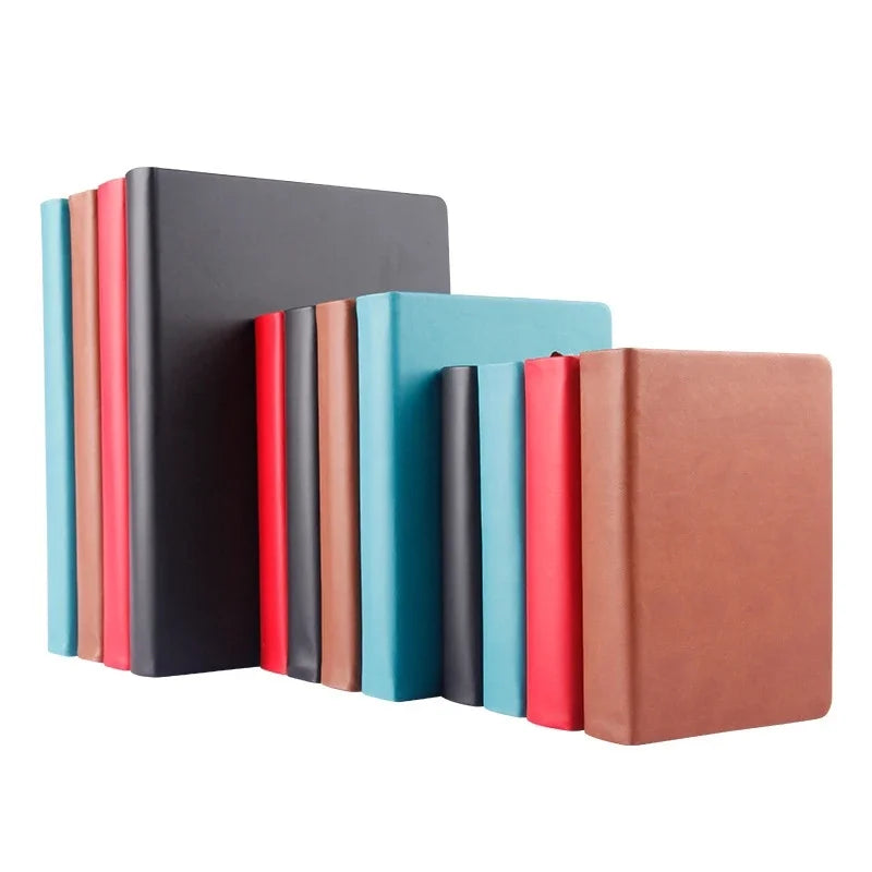 Super thick diary Notebook blank pages PU leather soft cover 330 sheets Sketchbook Business diary School supplies stationery