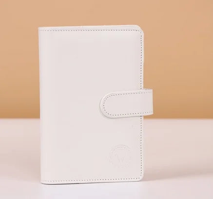 Macaroon Color A6/A5 PU Leather DIY Binder Notebook Cover Diary Agenda Planner Paper Cover School Stationery