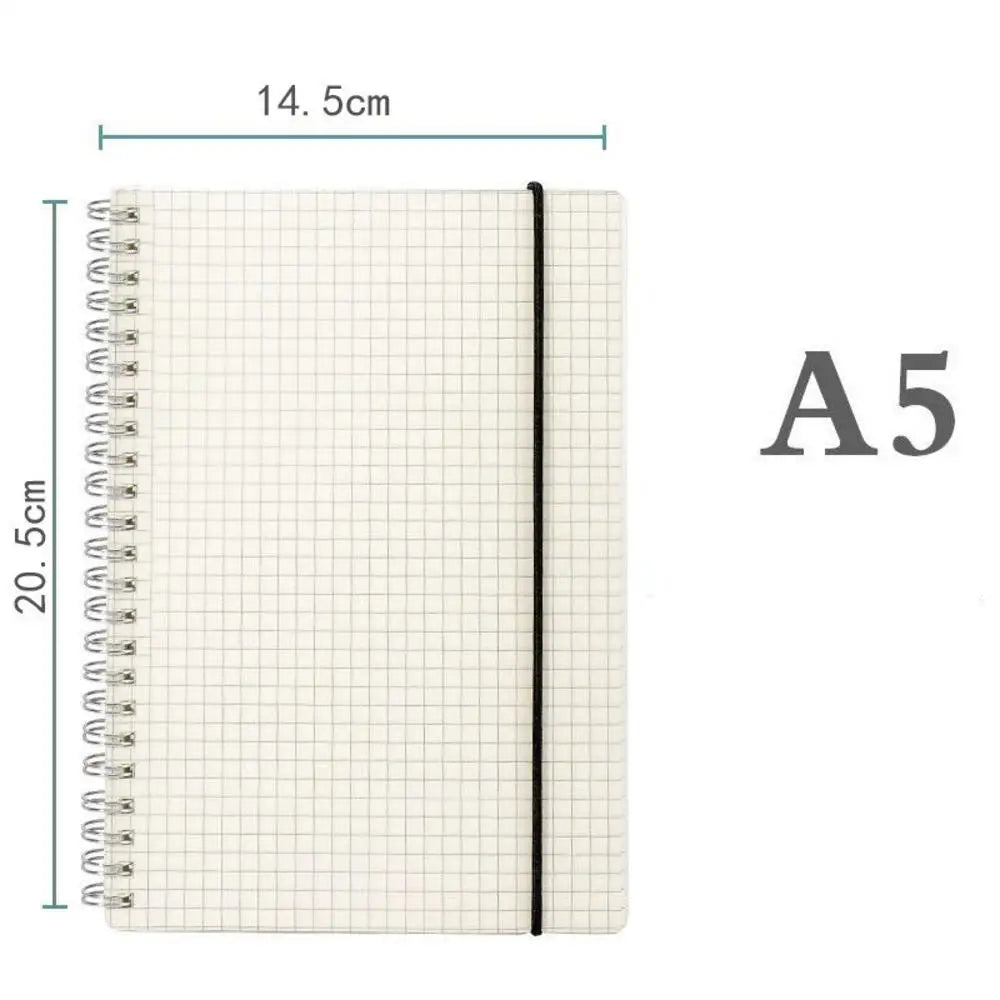 New Refill Binder Notebook A5 Loose Leaf Refillable Replaceable Metal Ring Planner Notebook Stationery School Office Supplies