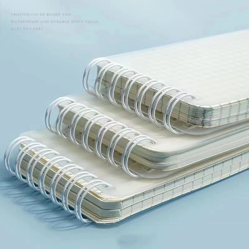 A7 Mini Notebook Portable Pocket Memo Simple Small Notepad Coil Booklet Office Stationery