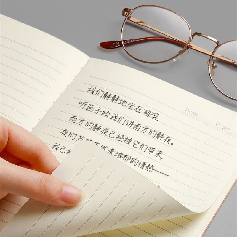 A4/A5/B5/B6 Sketchbook Diary Drawing Painting Graffiti Sketch Book Blank Grid Line Notepad Notebook Stationery School Supplies