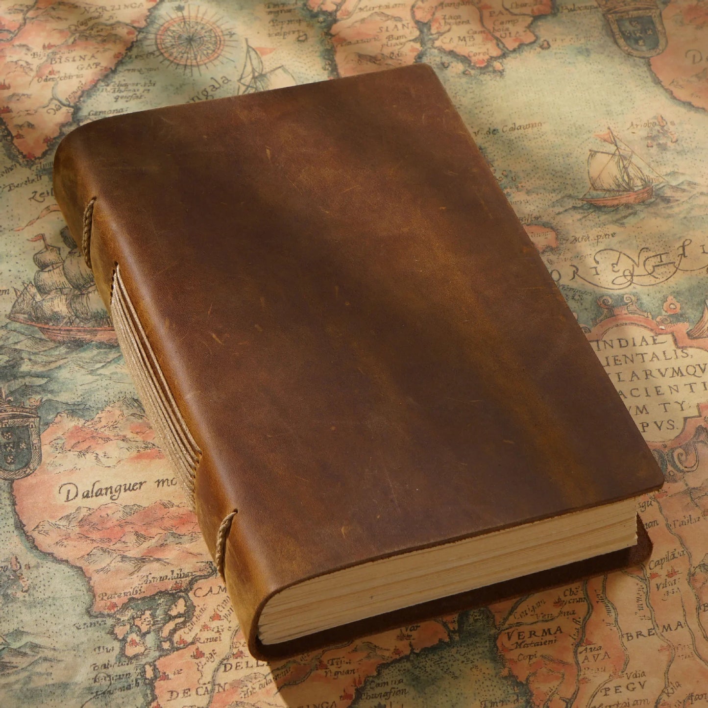 High Quality Vintage Handmade Notebook Original Sketch Organizer Retro Leather Notepad Environmental Paper Creative Notebook