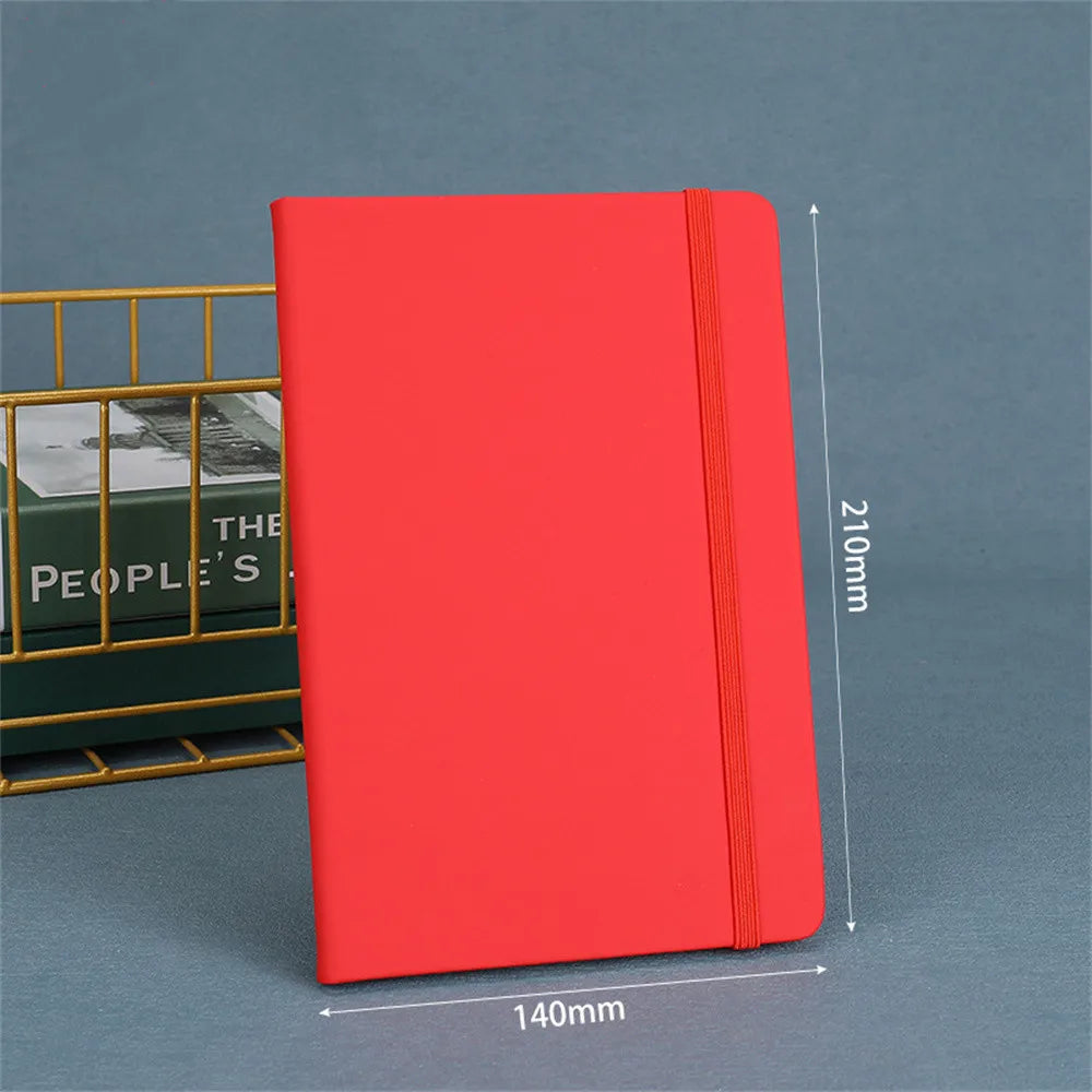 Minimalist Portable Pocket Notebook A6 Lined Blank Diary Plan Diary Notebook Stationery Office School Supplies Paper Thick