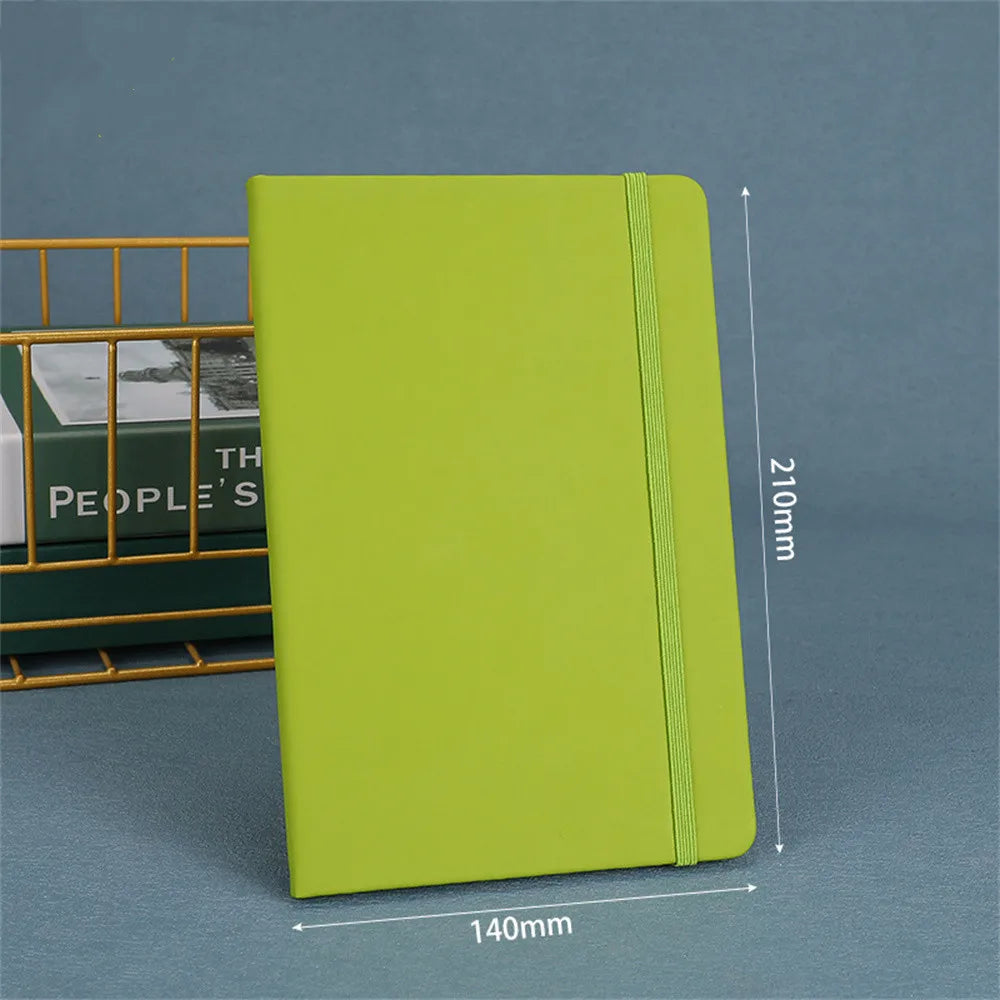 Minimalist Portable Pocket Notebook A6 Lined Blank Diary Plan Diary Notebook Stationery Office School Supplies Paper Thick