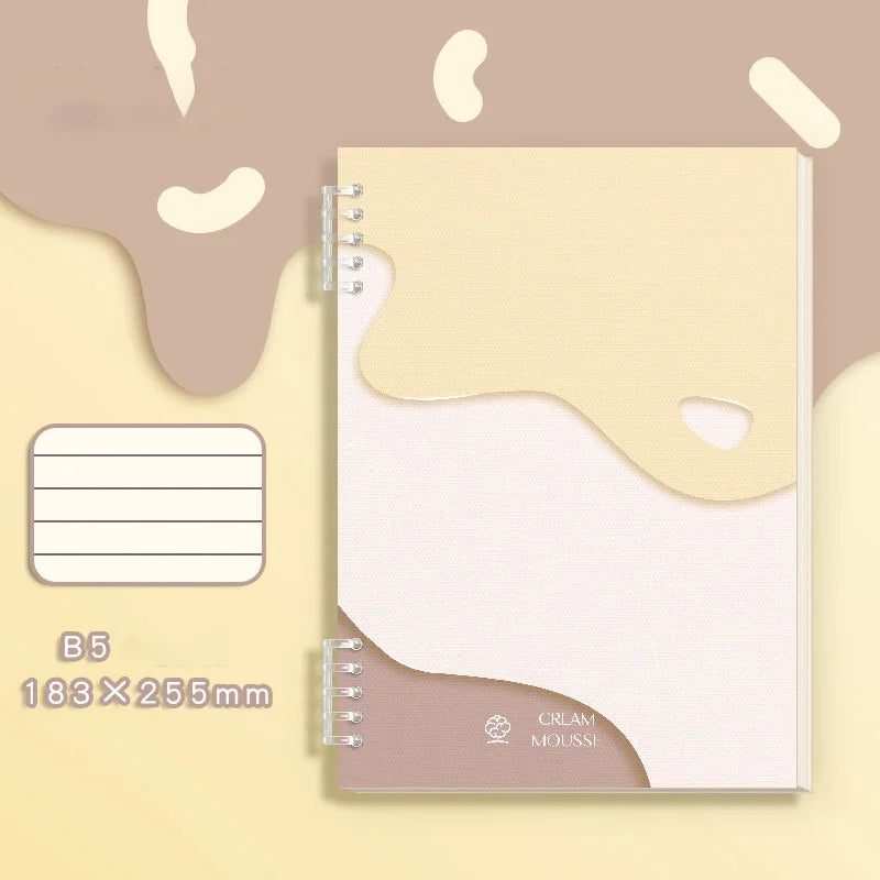 Spiral Notebook Aesthetic Notebook A5 College Ruled Notebook120 Pages 60 Sheets Notebooks for School Cute Notebook