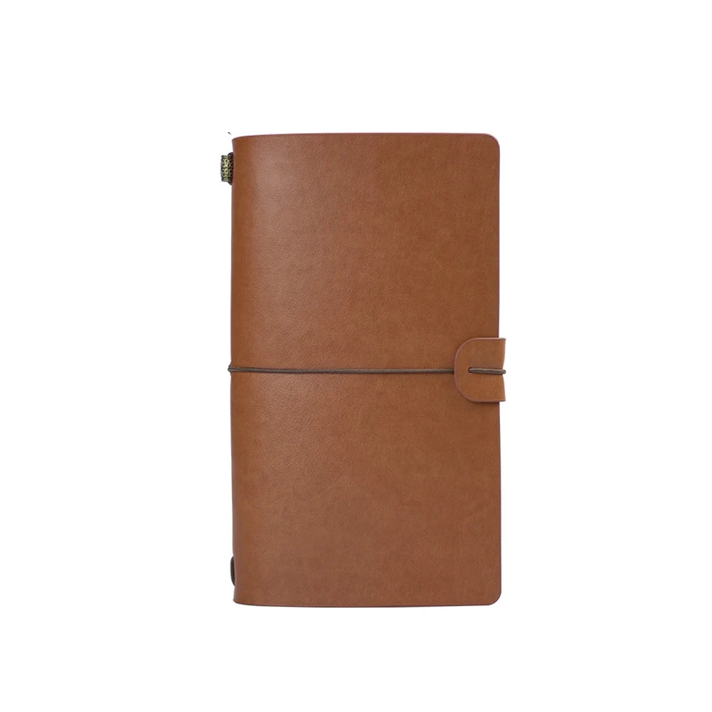 Portable Students School Writing Kraft Paper Notebook Retro Travel Diary Outdoor Journal Planner Agenda Hand Account Present